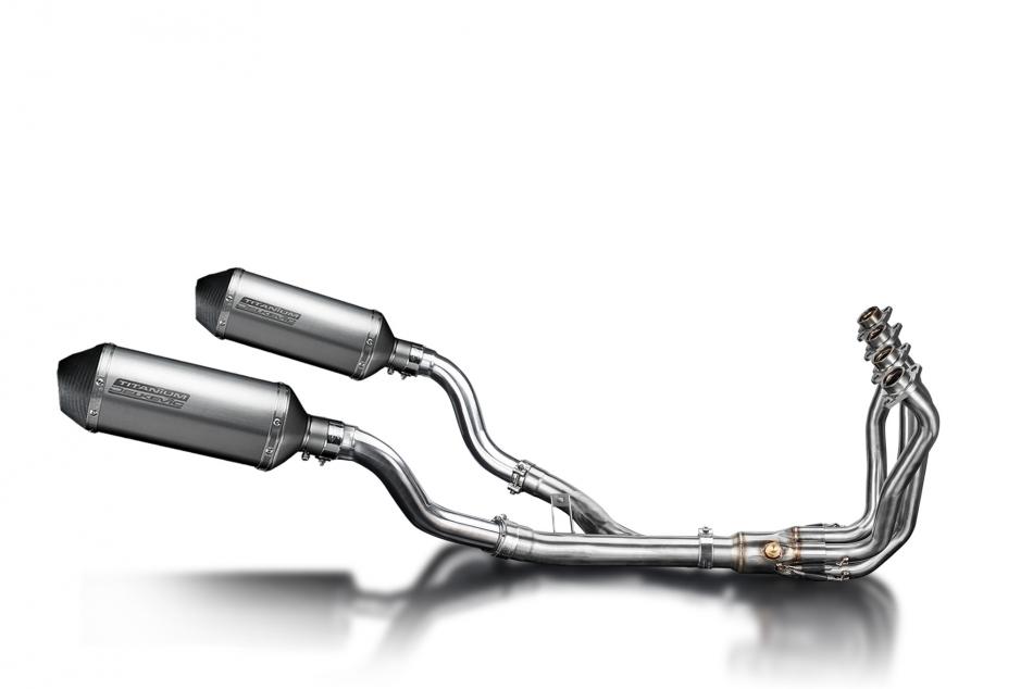 KAWASAKI Z1000SX Z1000 2010> FULL EXHAUST SYSTEM 260mm TITANIUM XOVAL SILENCE