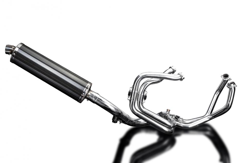 HONDA VFR800F 14-19 VFR800X 15-19 FULL EXHAUST 450mm CARBON OVAL BSAU