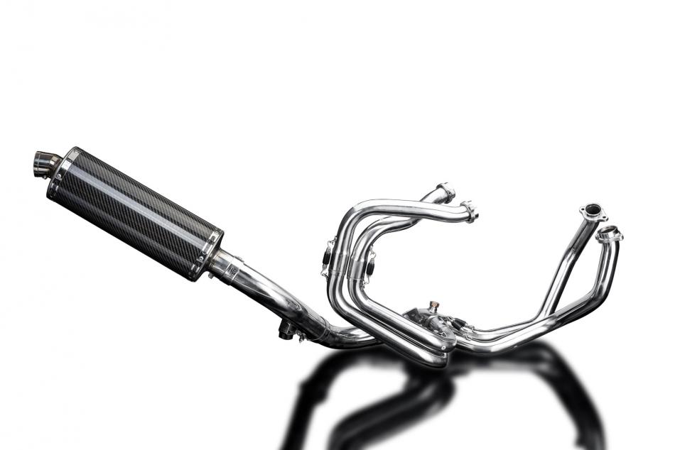 HONDA VFR800F 14-19 VFR800X 15-19 FULL EXHAUST 350mm CARBON OVAL BSAU