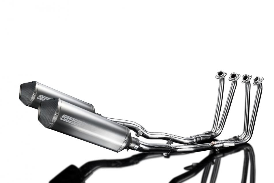 YAMAHA FJR1300 2006-2023 FULL EXHAUST SYSTEM 343mm TITANIUM XOVAL BSAU SILENCERS