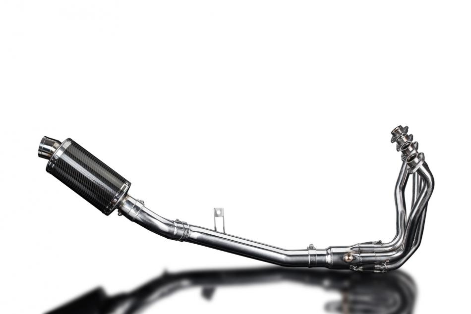 KAWASAKI Z900 17-19 FULL EXHAUST SYSTEM 225mm CARBON OVAL SILENCER