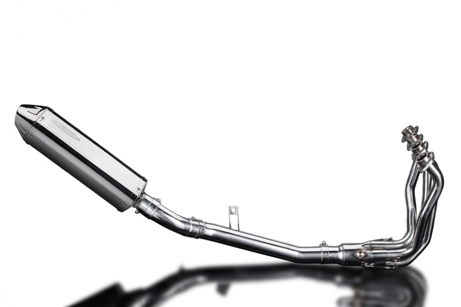 KAWASAKI Z900 17-19 FULL EXHAUST SYSTEM 320mm STAINLESS TRI BSAU SILENCER