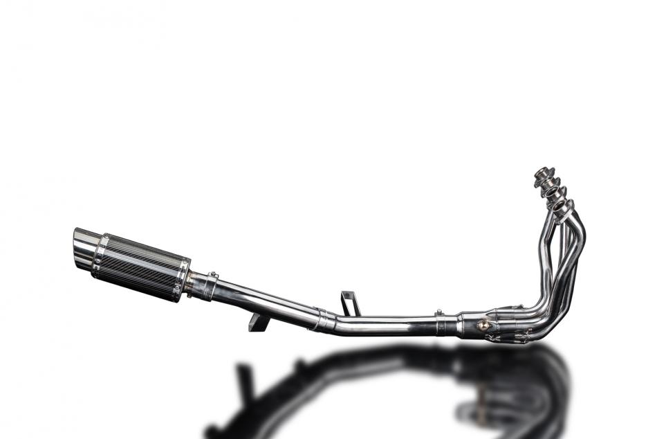 KAWASAKI KLZ1000 VERSYS 2015-18 FULL EXHAUST 200mm CARBON ROUND SILENCER