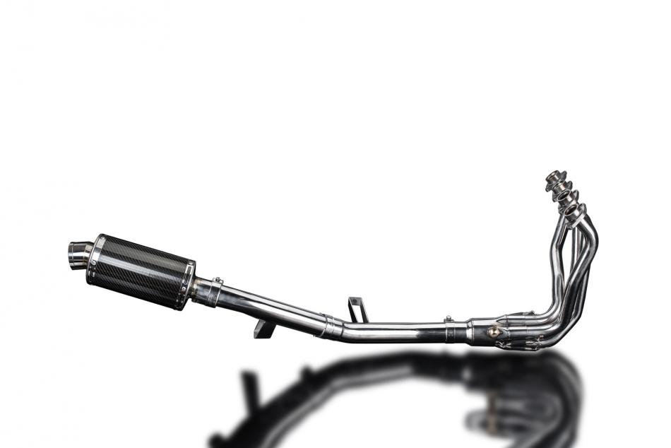 KAWASAKI KLZ1000 VERSYS 2015-18 FULL EXHAUST 225mm CARBON OVAL SILENCER