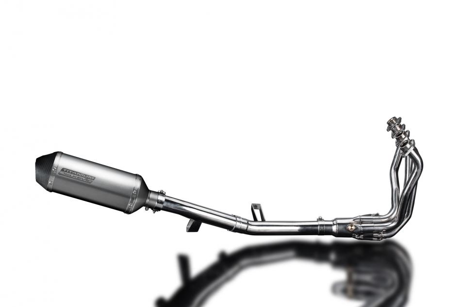 KAWASAKI KLZ1000 VERSYS 2015-18 FULL EXHAUST 260mm TITANIUM XOVAL BSAU SILENCER