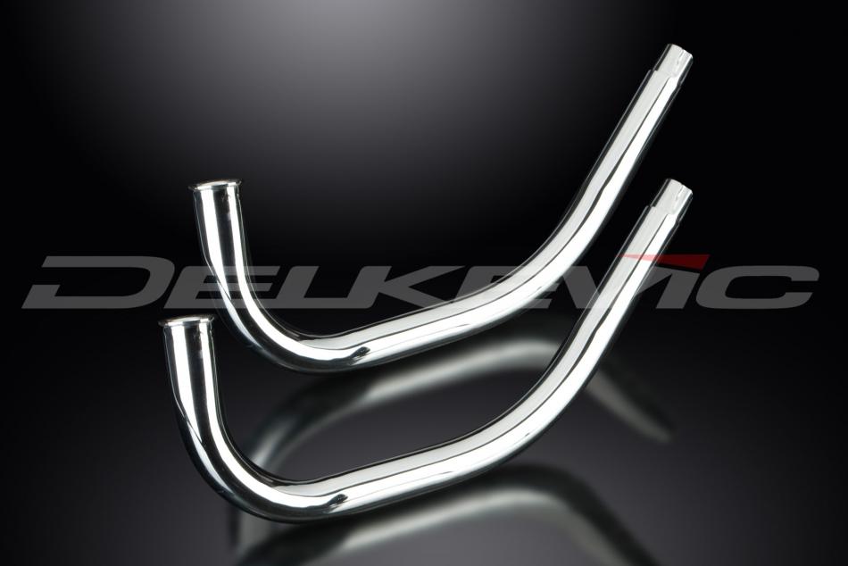 Honda CBX1000 TWIN-SHOCK PRO-LINK 1979-83 CHROME PLATED CENTER EXHAUST DOWNPIPES