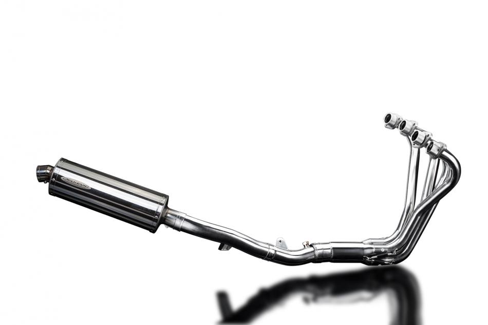 HONDA CB1100A 13-17 FULL 4-1 EXHAUST SYSTEM 350mm STAINLESS OVAL BSAU SILENCER