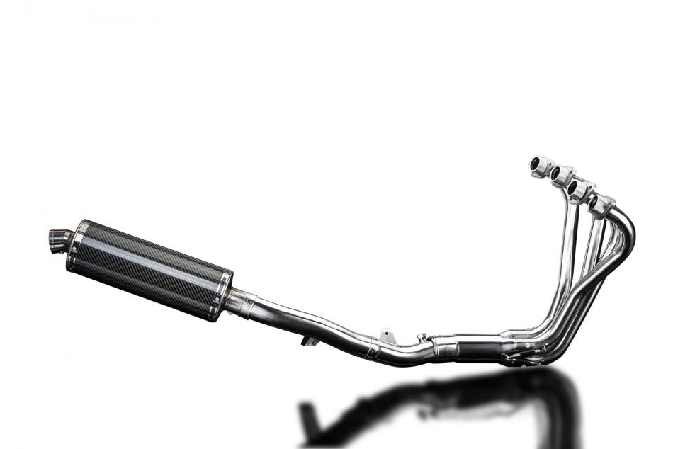 HONDA CB1100A 13-17 FULL 4-1 EXHAUST SYSTEM 350mm CARBON OVAL BSAU SILENCER