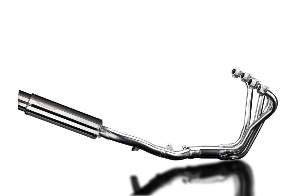 HONDA CB1100A 13-17 FULL 4-1 EXHAUST SYSTEM 350mm STAINLESS ROUND BSAU SILENCER