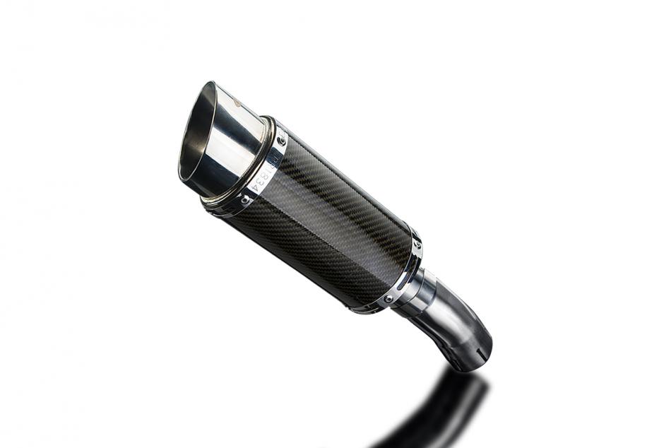 SUZUKI GSXR1000 2012-2016 200mm ROUND CARBON  SILENCER EXHAUST KIT