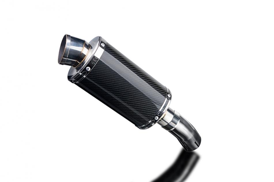 SUZUKI GSXR1000 2012-2016 225mm OVAL CARBON SILENCER EXHAUST KIT