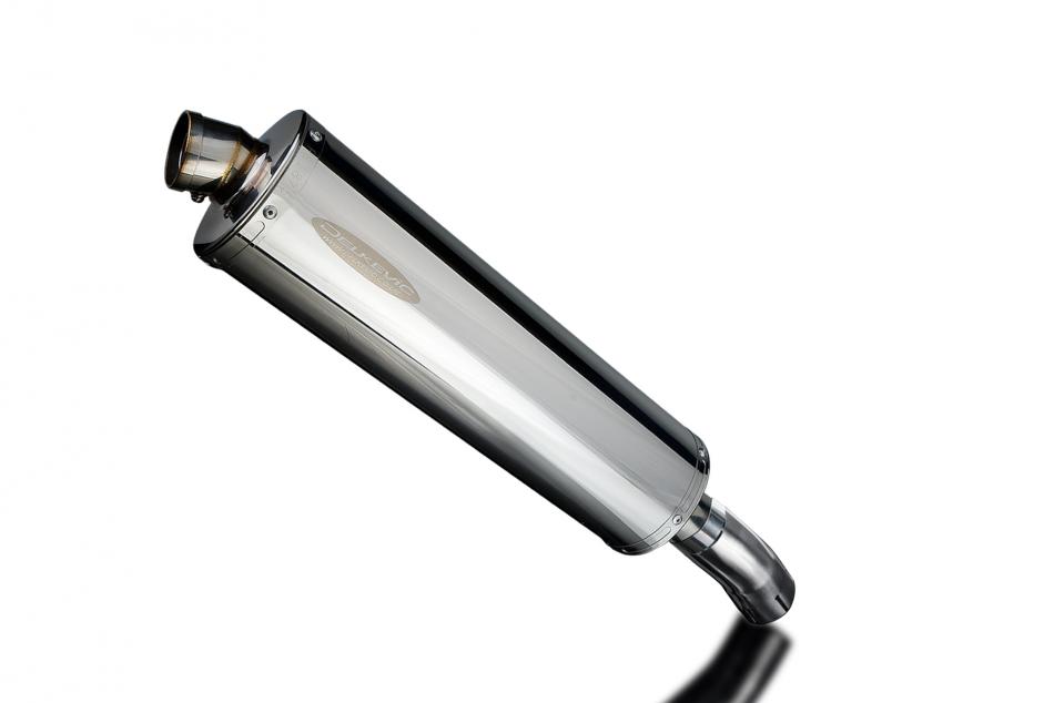 SUZUKI GSXR1000 2012-2016 450mm OVAL STAINLESS BSAU SILENCER EXHAUST KIT