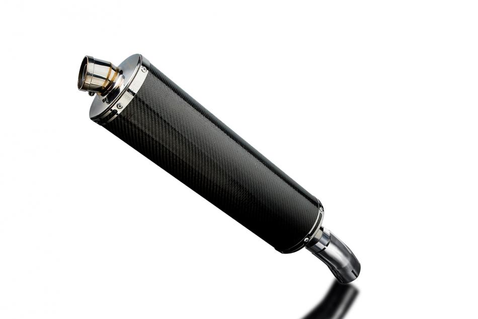 SUZUKI GSXR1000 2012-2016 450mm OVAL CARBON BSAU SILENCER EXHAUST KIT