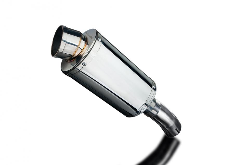 SUZUKI GSXR1000 2012-2016 225mm OVAL STAINLESS SILENCER EXHAUST KIT