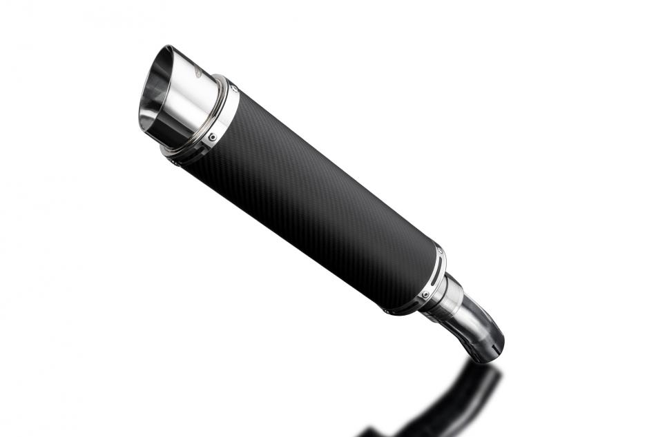 SUZUKI GSXR1000 2012-2016 350mm CARBON ROUND BSAU SILENCER EXHAUST KIT