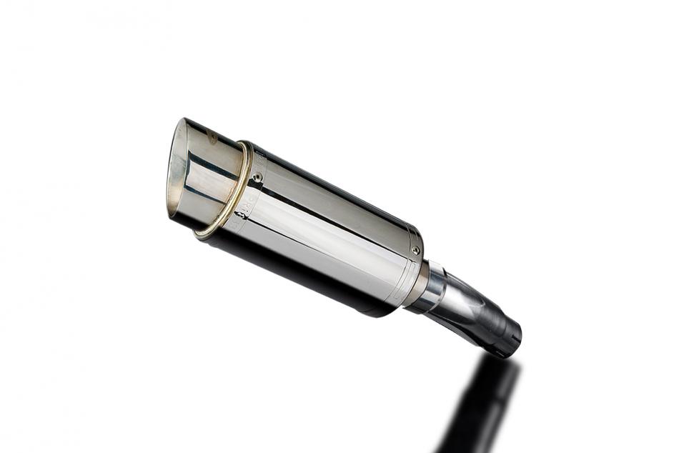 Kawasaki Ninja 400 2018-2023 200mm Round Stainless Exhaust Silencer Can Kit