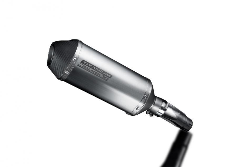 Kawasaki Ninja 400 2018-2023 260mm X-Oval Titanium Exhaust Silencer Can Kit