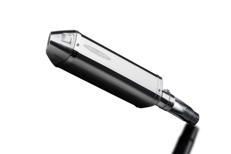 Kawasaki Ninja 400 2018-2023 320mm Tri-Oval Stainless Exhaust Silencer Can Kit