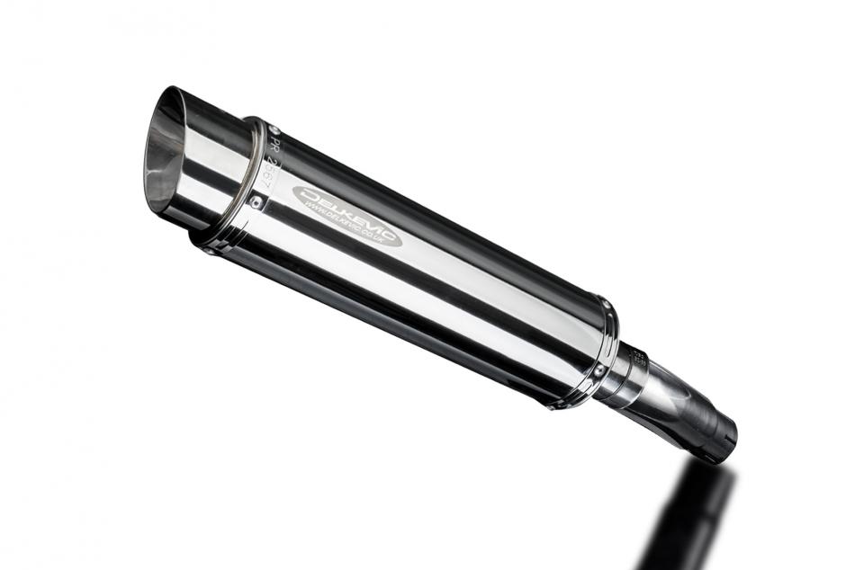 Kawasaki Ninja 400 2018-2023 350mm Round Stainless Exhaust Silencer Can Kit