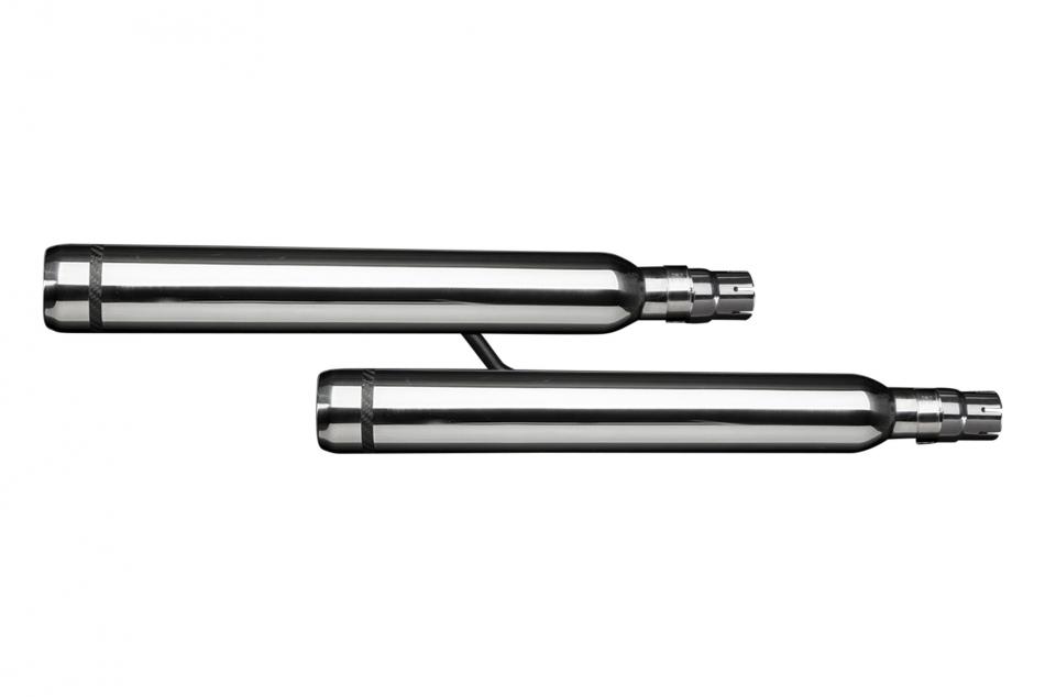 HONDA VTX1300R 05-07 VTX1300S 03-07 550mm CUSTOM SILENCER EXHAUST BULL NOSE