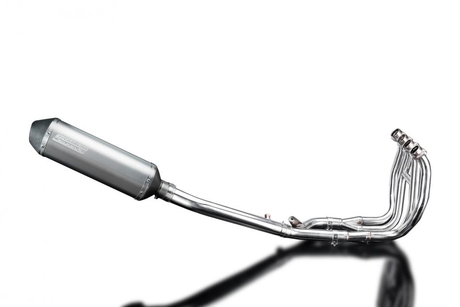 SUZUKI GSX1300R HAYABUSA 99-07 DECAT FULL 4-1 EXHAUST 343mm TITANIUM XOVAL BSAU