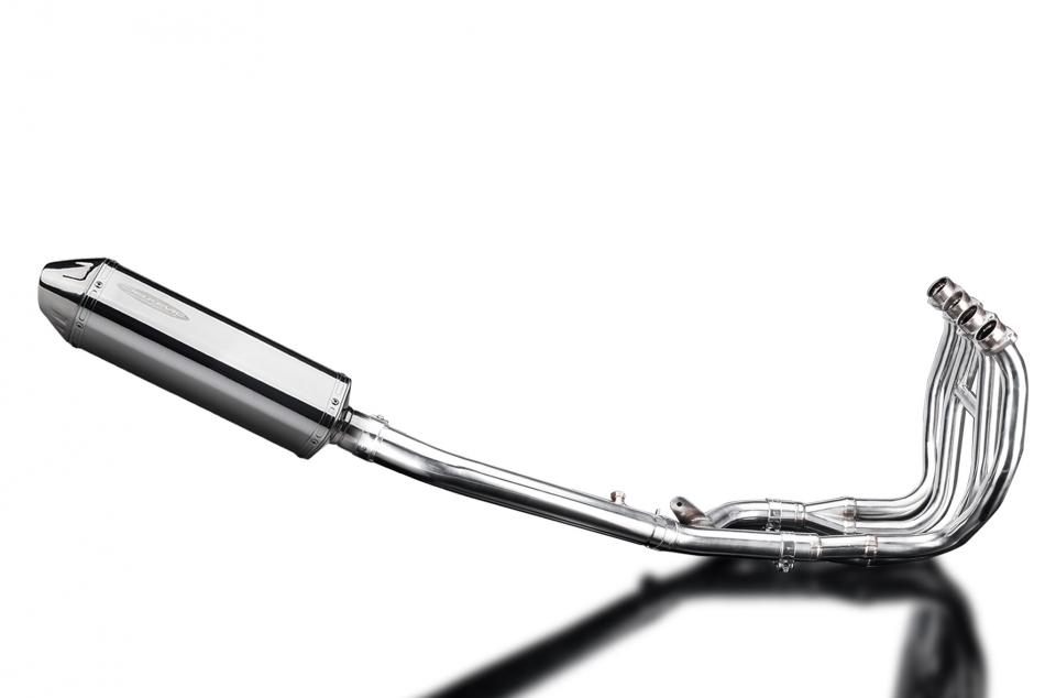 SUZUKI GSX1300R HAYABUSA 99-07 DECAT FULL 4-1 EXHAUST 320mm STAINLESS TRI BSAU