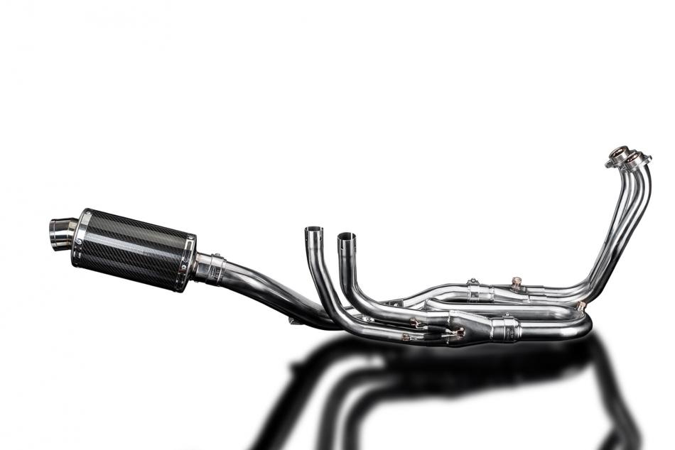 HONDA VFR1200X 12-19 DECAT FULL 4-1 EXHAUST 225mm CARBON OVAL SILENCER