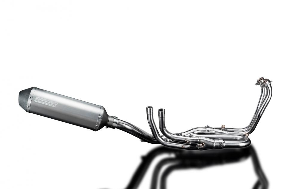 HONDA VFR1200X 12-19 DECAT FULL 4-1 EXHAUST 343mm TITANIUM XOVAL BSAU SILENCER