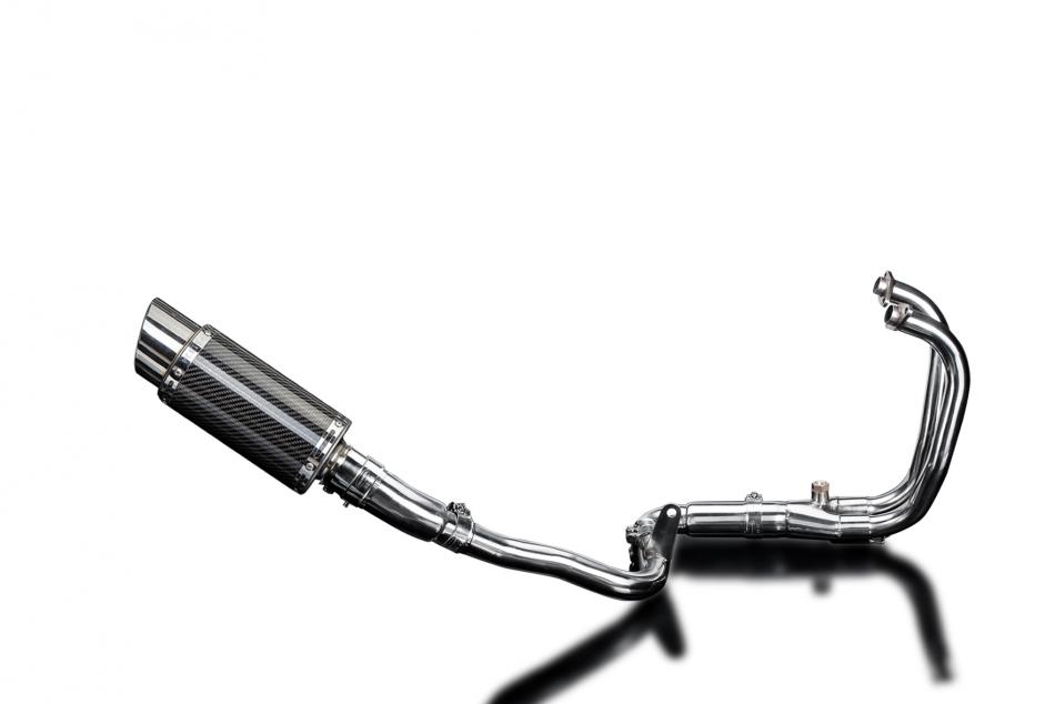 Kawasaki Versys-X 300 2017-2023 Full Exhaust 2-1 200mm Round Carbon Silencer