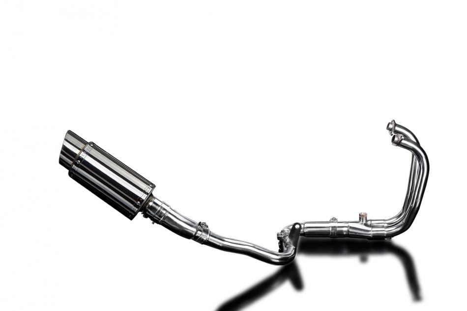 Kawasaki Versys-X 300 2017-2023 Full Exhaust 2-1 200mm Round Stainless Silencer