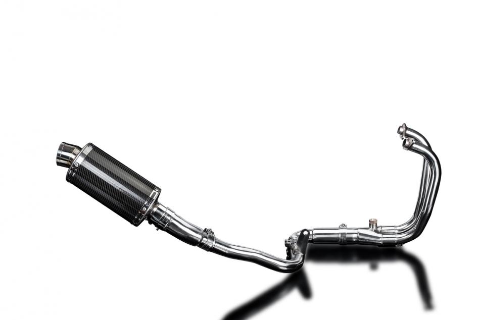 Kawasaki Versys-X 300 2017-2023 Full Exhaust 2-1 225mm Oval Carbon Silencer