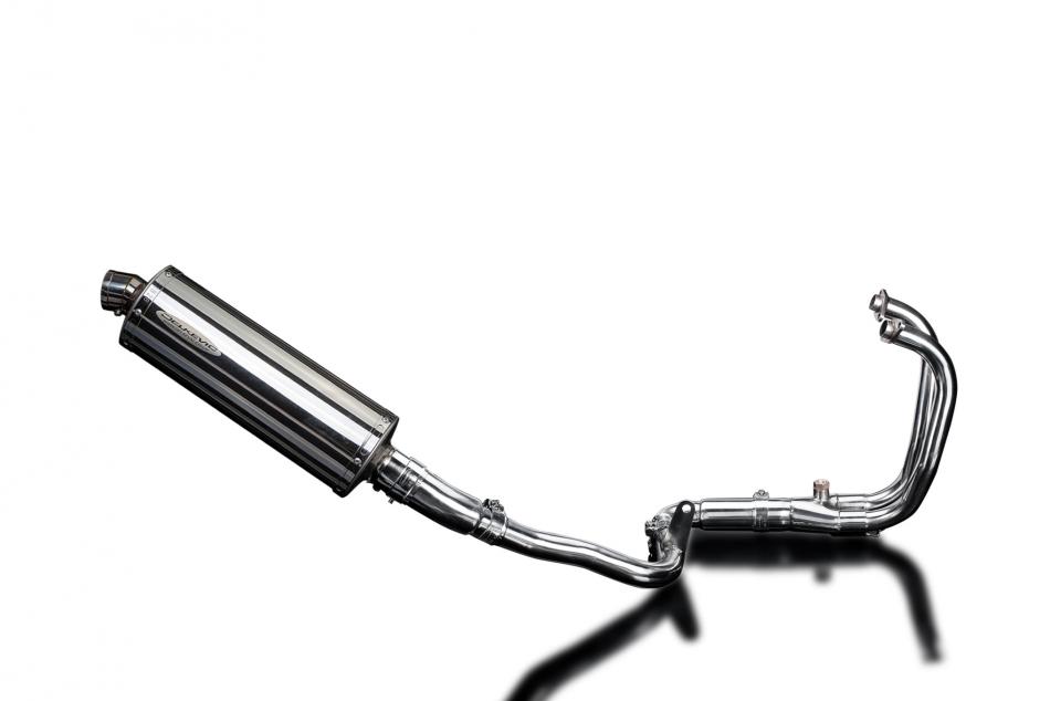 Kawasaki Versys-X 300 2017-2023 Full Exhaust 2-1 350mm Oval Stainless Silencer