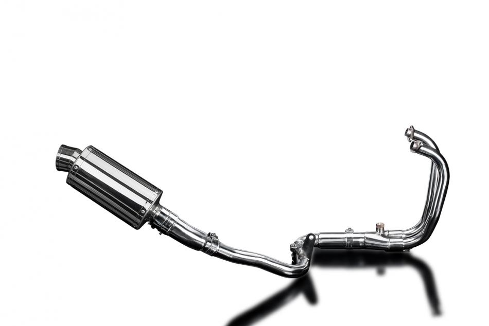 Kawasaki Versys-X 300 2017-2023 Full Exhaust 2-1 225mm Oval Stainless Silencer