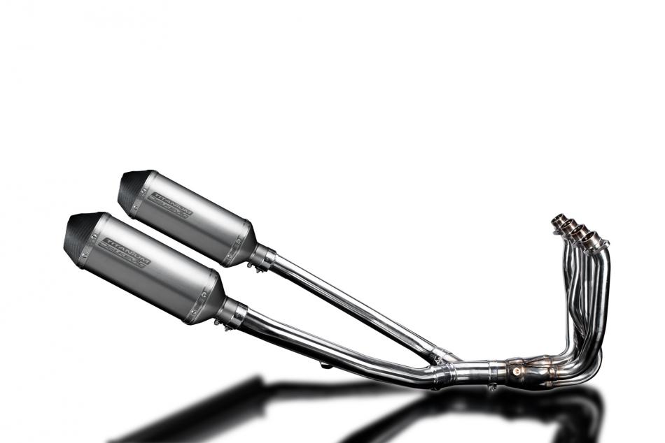 KAWASAKI ZZR1400 12-20 DECAT 4-2 EXHAUST 260mm TITANIUM XOVAL BSAU SILENCERS