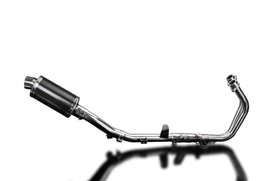 CBR500R 2013-2021 / CB500F 2013-2018 / CB500X 2013-2018 / DS70 OVAL 225mm (9 inch) CARBON FIBRE SILE