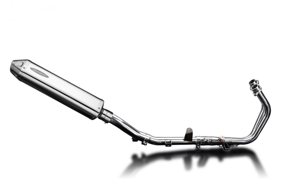 CBR500R 2013-2021 / CB500F 2013-2018 / CB500X 2013-2018 / TRI-OVAL 420mm (17 inch) RH SILENCER 2 int