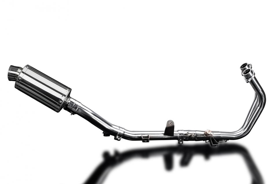 CBR500R 2013-2021 / CB500F 2013-2018 / CB500X 2013-2018 / SS70 OVAL 225mm (9 inch) SILENCER 2-1 COMP