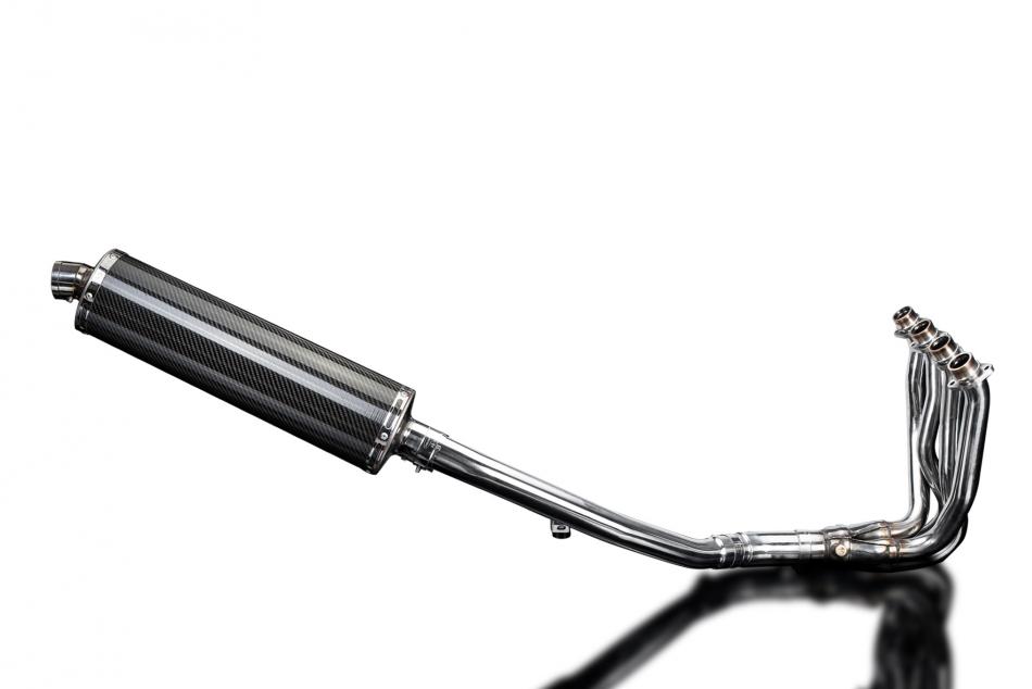 Kawasaki ZZR1400 ZX14 2012-2023 4-1 EXHAUST SYSTEM 450mm CARBON OVAL BSAU