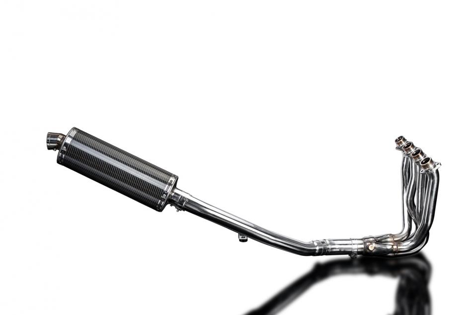 Kawasaki ZZR1400 ZX14 2012-2023 4-1 EXHAUST SYSTEM 350mm CARBON OVAL BSAU