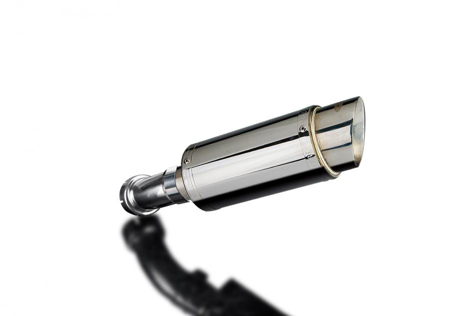 BMW R NINE T 2014-2018 200mm ROUND STAINLESS SILENCER EXHAUST KIT