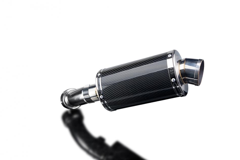 BMW R NINE T 2014-2018 225mm OVAL CARBON SILENCER EXHAUST KIT