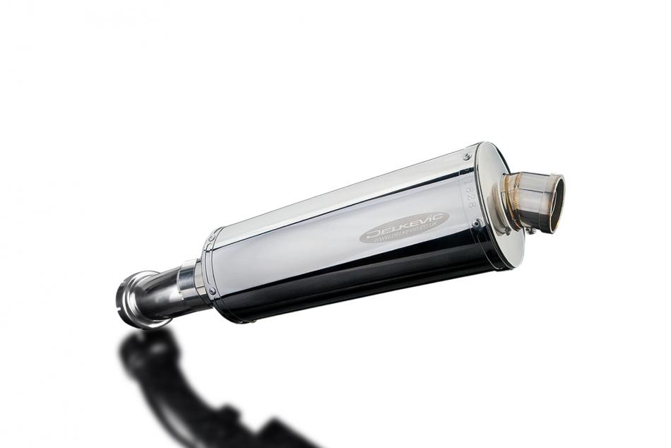 BMW R NINE T 2014-2018 350mm OVAL STAINLESS BSAU SILENCER EXHAUST KIT