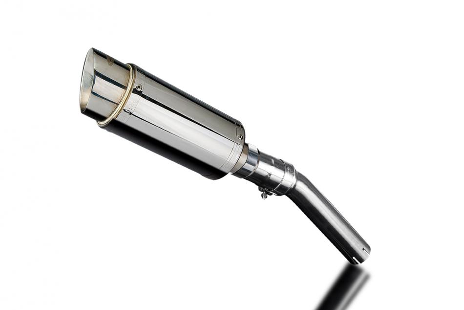 SUZUKI DR650 1990-1995 200mm ROUND STAINLESS SILENCER EXHAUST KIT