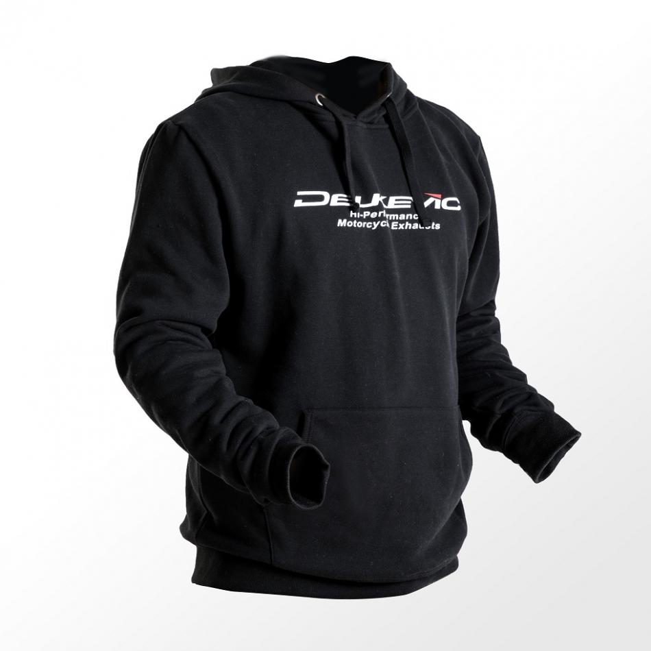 DELKEVIC Black Hoody XL