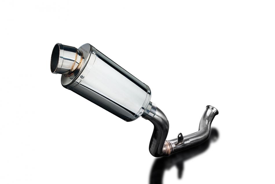 KTM 690 DUKE 2017-2018 DECAT 225mm OVAL STAINLESS SILENCER EXHAUST KIT