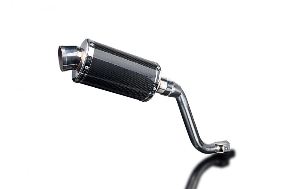 HONDA CRF250L 2017-2020 225mm OVAL CARBON SILENCER EXHAUST KIT