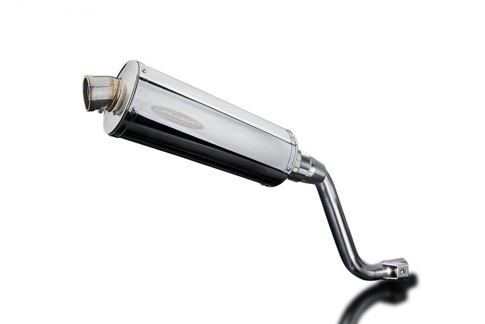 HONDA CRF250L 2017-2020 350mm OVAL STAINLESS BSAU SILENCER EXHAUST KIT