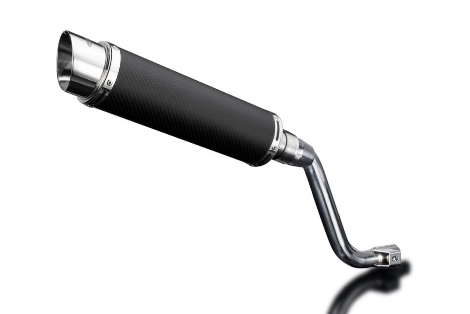 HONDA CRF250L 2017-2020 350mm CARBON ROUND BSAU SILENCER EXHAUST KIT