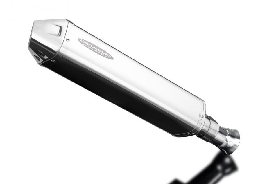 KTM Superduke 1290 2014-2018 420mm Tri-Oval Stainless Exhaust Silencer Can Kit