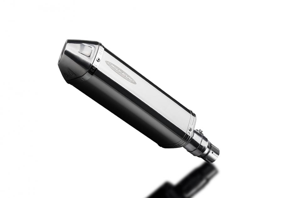 ROYAL ENFIELD HIMALAYAN 410 2016-2024 320mm TRI STAINLESS  SILENCER EXHAUST KIT